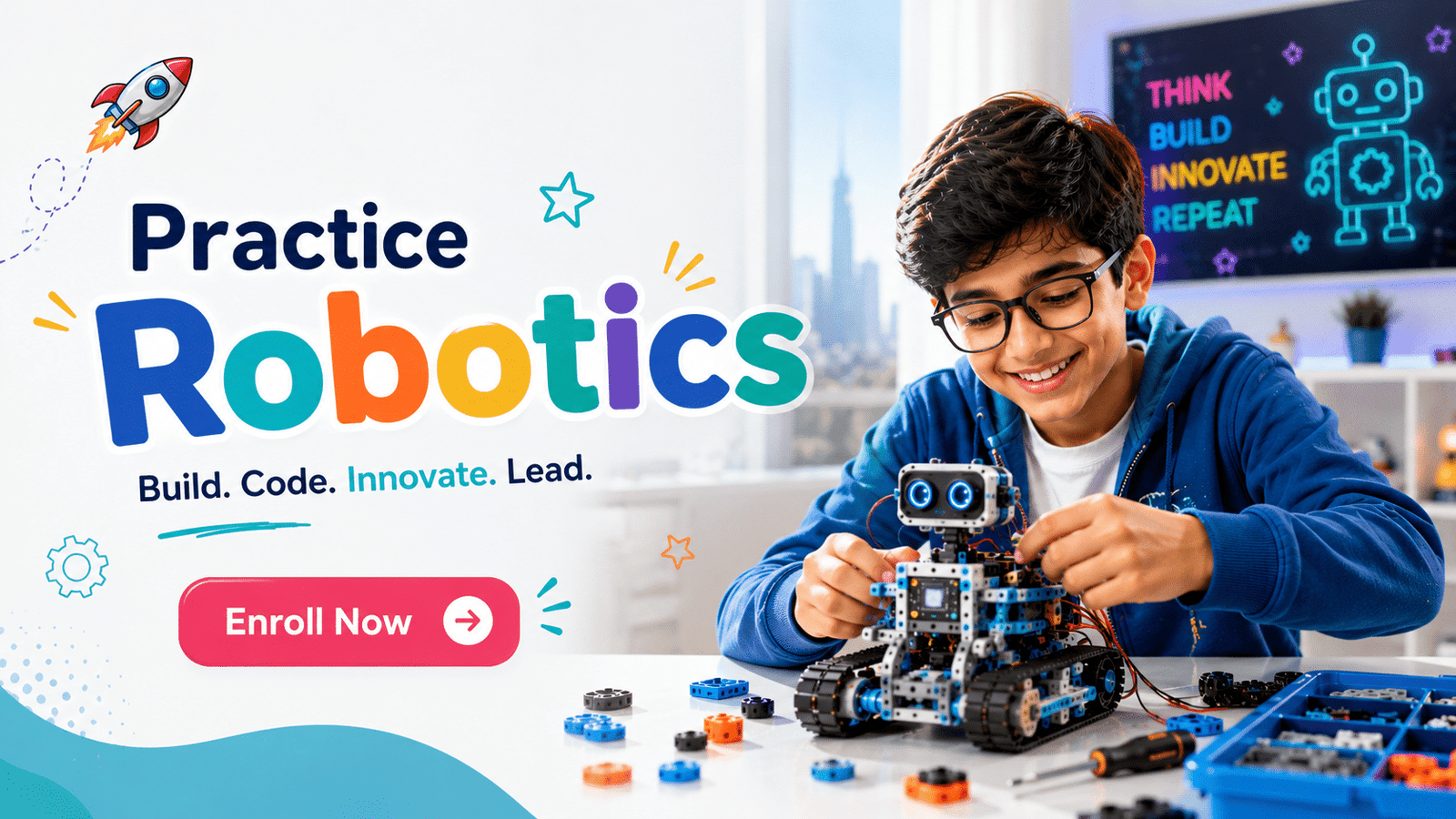 Robotics for Kids Banner 1