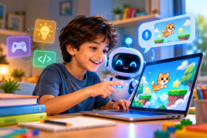 Vibe Coding: Can Kids Build Apps Just by Talking to AI?